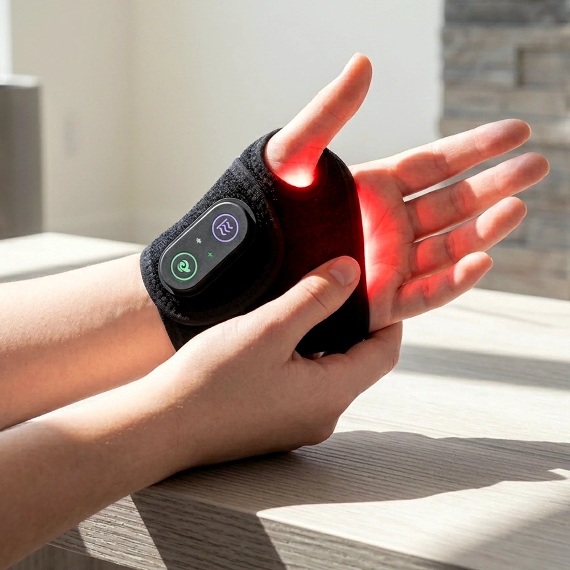 LumaWrap™ | Premium Red Light Terapi for Håndhelse
